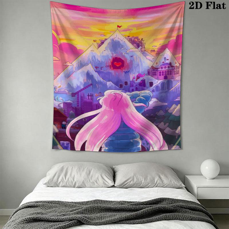 Celeste Aura Wall Hanging Printed Fabric Blanket Decorative Tapestries for Bedroom Living Room Home Decor
