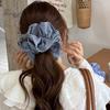 Scrunchies Hair Bands Elastic Accessories for Women Girl Rubber Korean Fascinators Elegant Rhinestone Designer Vintage Fashion
