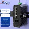 Adicon IT168 Industrial Gigabit 2-Optical 4-Electrical Ethernet Fiber Switch