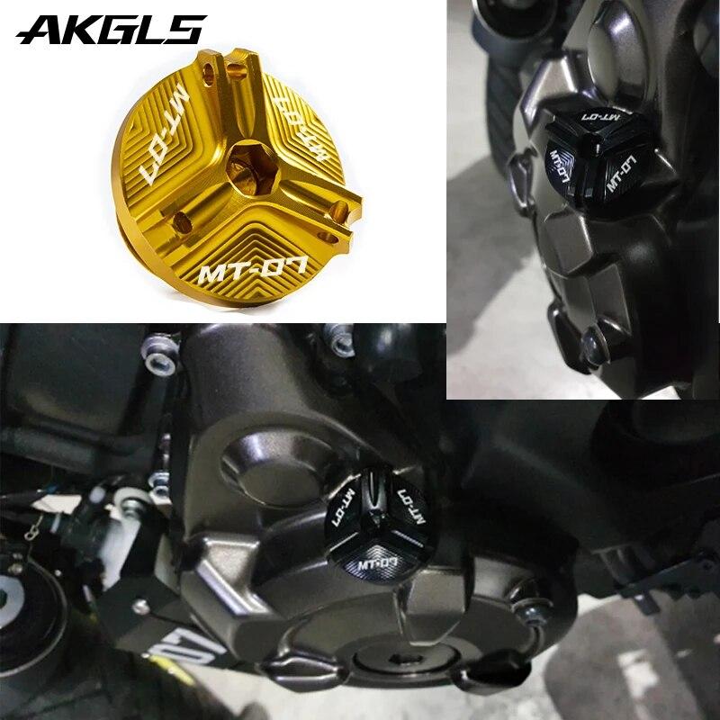 For YAMAHA MT07 MT-07 FZ07 MT 07 2014 2015 2016 2017 2018    2022 Engine Oil Filler Cap Protection Accessories