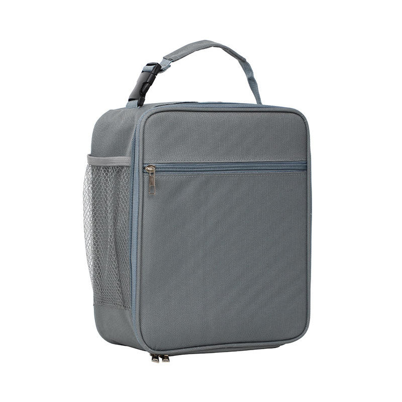 

Портативный термоизолированный ланч-бокс большой вместимости, многоразовая сумка для ланча для мужчин и женщин, водонепроницаемая термосумка-холодильник из ткани Оксфорд 27x22x11cm