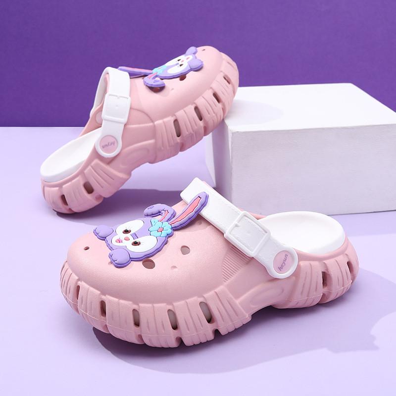 Girls Fun Clogs Cartoon Style Breathable Non Slip Eva Summer Shoes Available In Multiple Sizes