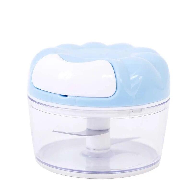 

Бытовой ручной съемник чеснока, ручная дробилка для чеснока, пресс для чеснока, мясорубка, кухонный инструмент для фруктов и овощей, гаджет для клецок синий