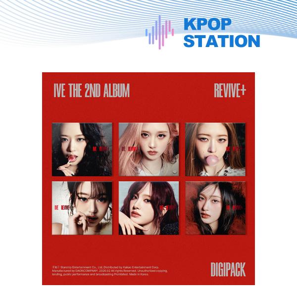 IVE - Второй альбом [REVIVE+] (Digipack Ver.) RANDOM