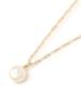 [Ships Any] Women's Freshwater Pearl One-Top Necklace 729250004 Light White ONE SIZE