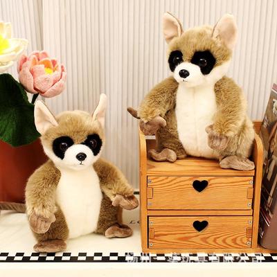 INS Style Wild Animal Plush Toy: Lynx, Lion, Lemur, Owl Doll - Creative Gift