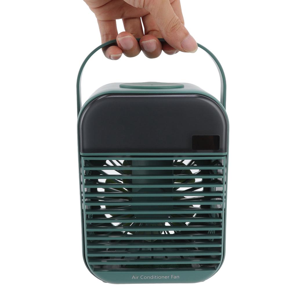 Portable   Conditioner Fan 3 Wind Speed Efficient Misting Low Noise USB   Conditioner Cooling Fan with Night Light