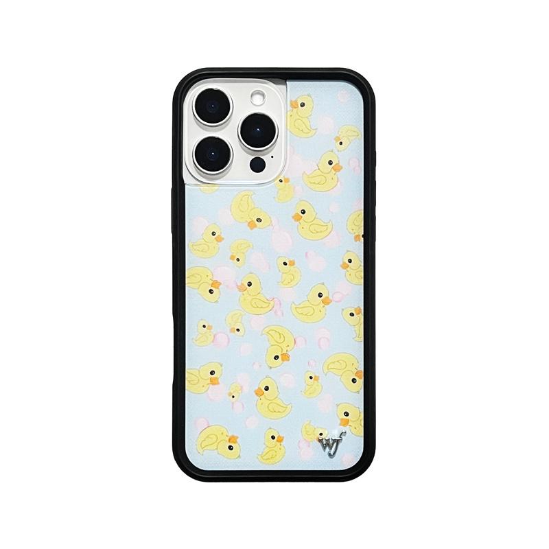Wildflower Anime 3D Bear-y Ballet Phone Case for iPhone 12 13 14 15 16 Pro Max Plus wf Kitten Duck Cute Cartoon Panda Bear Cover