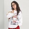 Girls' Long Sleeve Cartoon T-shirt