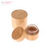 5/10/20g Bamboo Glass Cream Jar Travel Container Lip Balm ContainerFace Lotion Container Eye Cream Sample Jar Cosmetic Container