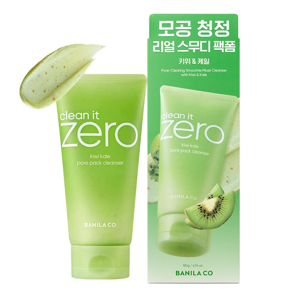 BANILA CO Clean It Zero Smoothie Pack Cleanser (2 Flavors) (Kiwi Kale/Fig Berry)