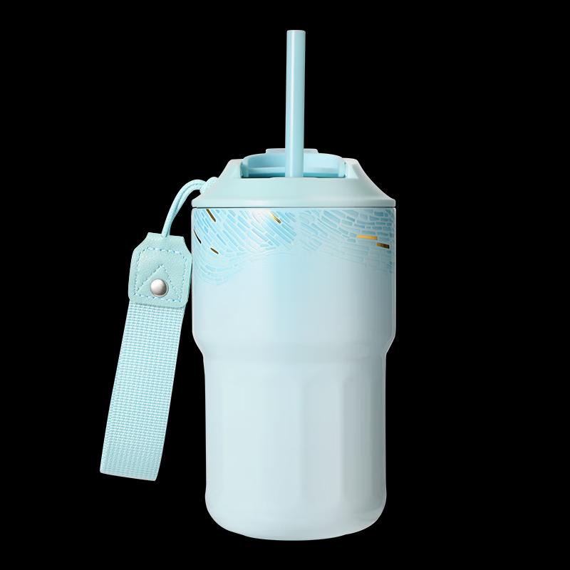 Starbucks Micro Blue Rhythm Edelstahl-Doppelwandiger Becher