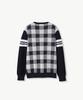 STCO Diems Cool Touch Check Round Knit_Navy (Classic Fit)_Dgkva01Ccn