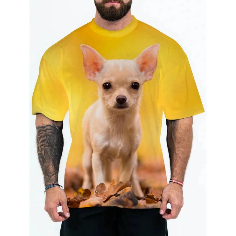 Men's Street Summer New 3D T-shirt Men's Hip Hop Short Sleeve Men's T-shirt