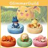 Slowpoke Snorlax Charmander Rowlet Meowth Toy Sleep Model Gift Christmas