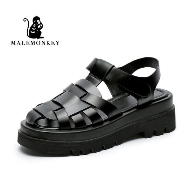 Diseñador Sandalias Plataforma Tacón Sandalias Mujer 2021 Verano Moda  Outdoor Beach Casual Deportes Transpirable Zapatos Femeninos Negros Nuevo  comprar a buen precio — entrega gratuita, reseñas reales con fotos — Joom