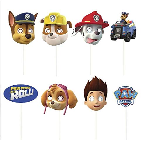 Paw Patrol Extra velký nástěnný plakát Scene Setter Photo Booth Transformation Photo Dekorace Zboží na narozeninovou párty Vánoční pokoj Tlapková patrola Oficiální!