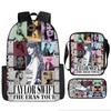Taylorswift Taylor Swift Elementary School Bag Children'S Cartoon Backpack Anime Backpack Satchel