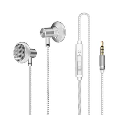 Wired Stereo Earphones with Microphone and Volume Control, Clear Calls, Noise Cancelling, Powerful Bass, Composite Tympanic Dynamic Driver, 3.5mm