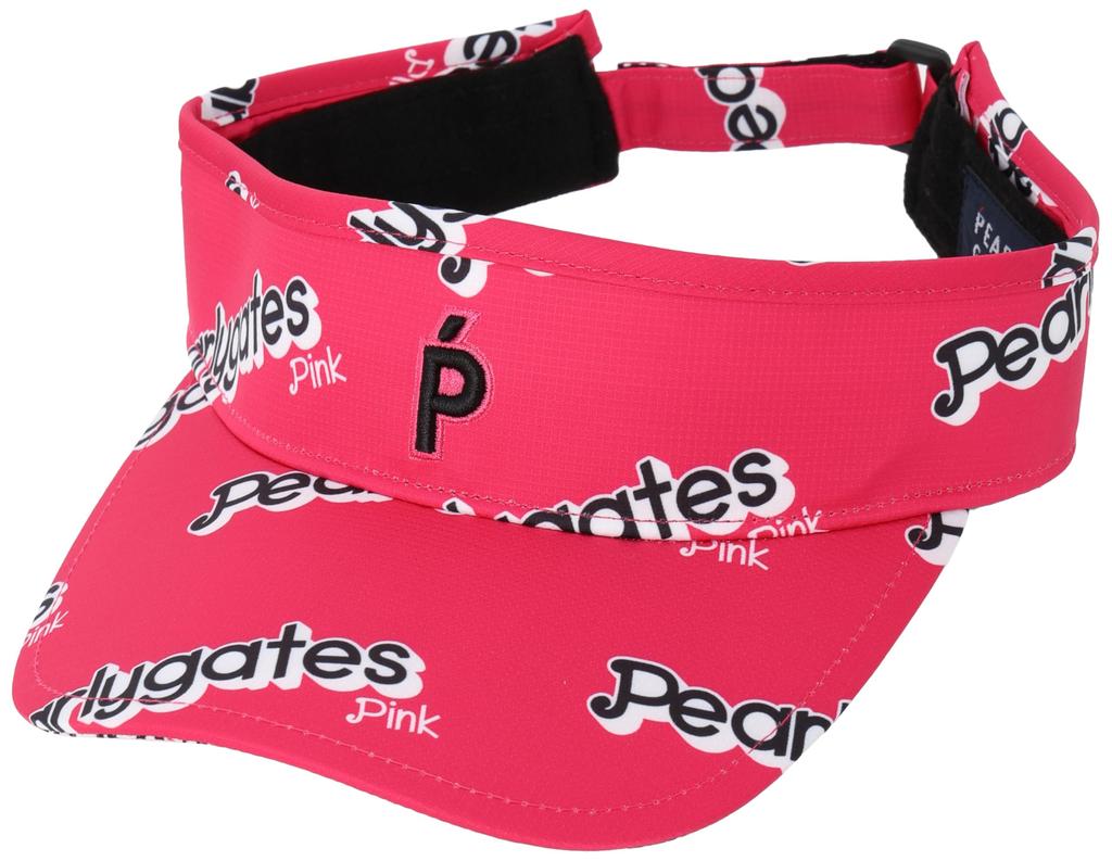 [PEARLY GATES] Unisex Visor Pink Logo VISOR UNISEX  053-3287808 091Pink FR