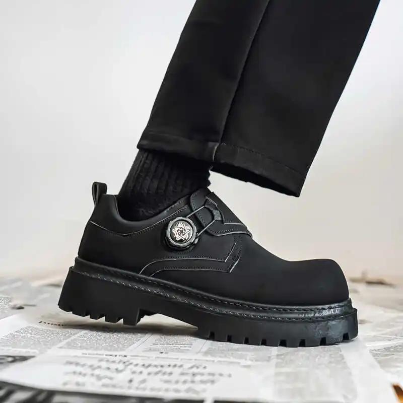 Fashion Parkside High-cut Dresses Heels Men's Evening Shoes Man Moccasin Sneakers Sport Traning Unusual Zapatiilas Collection Twnis