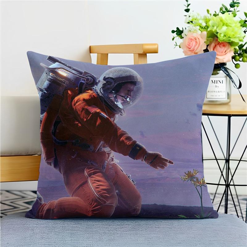 Starry Sky Space Science Fiction Pillowcase Dormitory Decoration Office Living Room Home Pillowcase