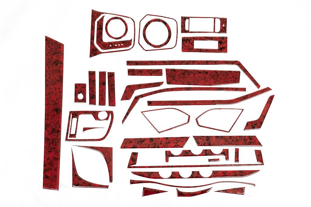 

Накладки на панель (2020-2024) Дерево для Volkswagen T6