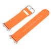 Měkké silikonové rychloupínací řemínky pro Oppo Watch 2 46mm Nastavitelný silikonový řemínek k hodinkámOranžový