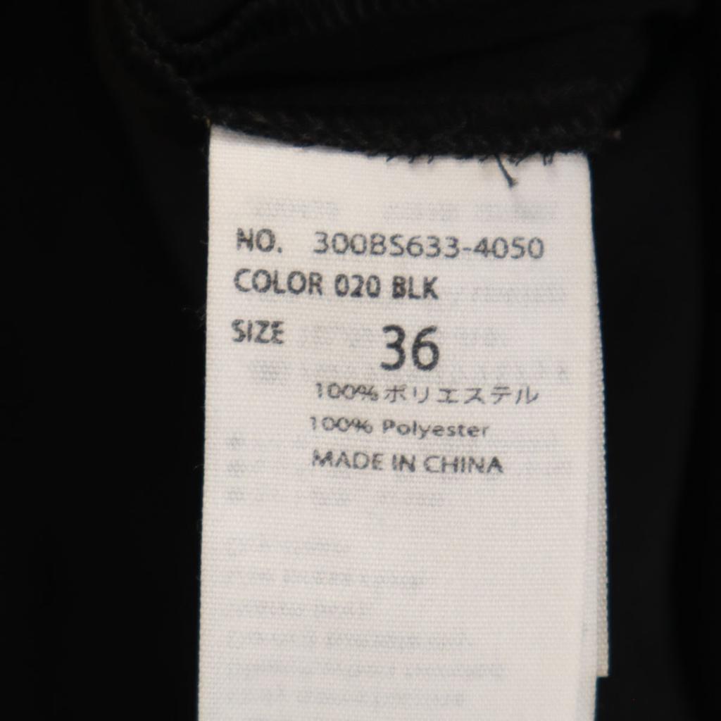 ENFOLD French sleeve Tuck Bottleneck Long dress 36 Black series Women Used