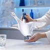 Goose Bird Shape Whiskey Decanter, 3D Glass Animal Liquor Bottle for Bar Display, 350ml Art Wine Dispenser for Home