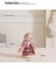 New Christmas Doll: Gem Powder Snowman Plush Hat Ornament, Standing Pose Reindeer, Perfect Gift