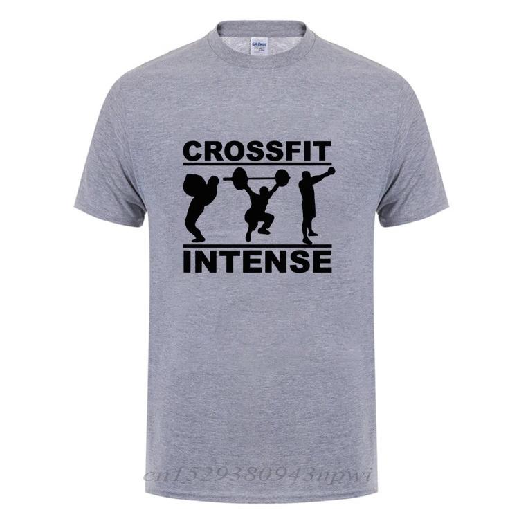 Intense T-Shirt Funny Birthday Gift For Dad Father Husband Round Neck Cotton T Shirt Fitness Bodybuilding Clothing