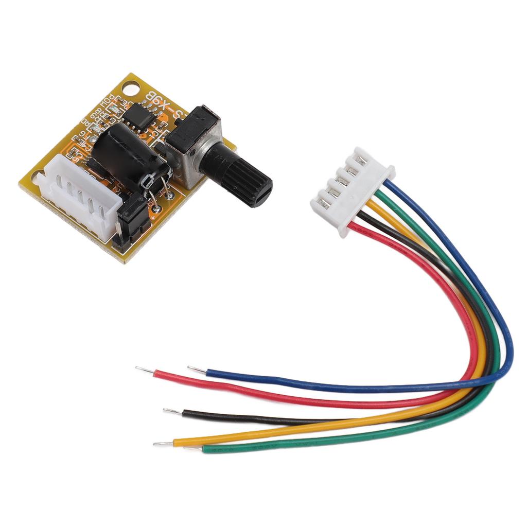DC Motor Driver Module 3 Phase Sensorless Wide Voltage Brushless BLDC Motor Controller Board 15W