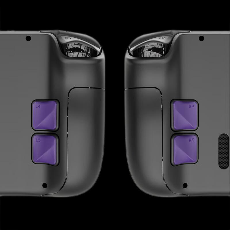 4PCS Back Button Enhancement Set for Steam Deck /OLED Anti-slip Gamepad Anti-scratch Gaming Game Pads Soft Grip Accessory