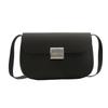 Stylish And Minimalist 2024 Spring Small Shoulder Bag For Women Trendy Pu Saddle Bag