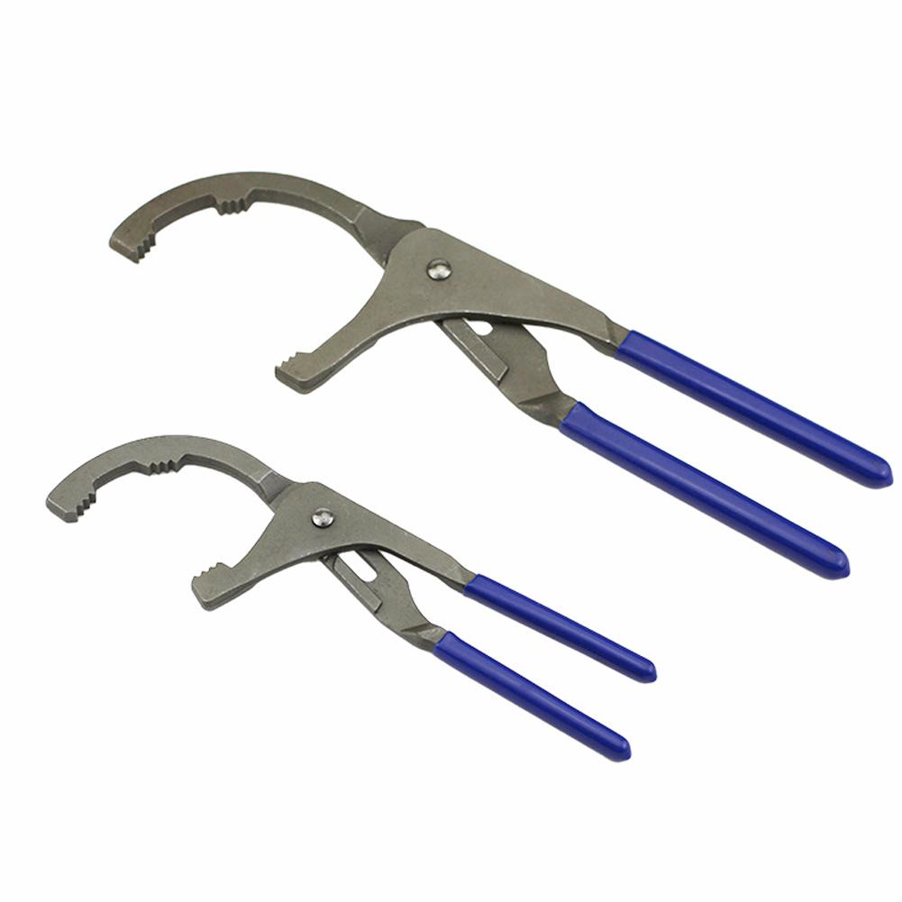 9"/12" Adjustable Steel Car Oil Filter Pliers Clamp Type Wrench Hand Tools Oil Filter Filter Removal Tool