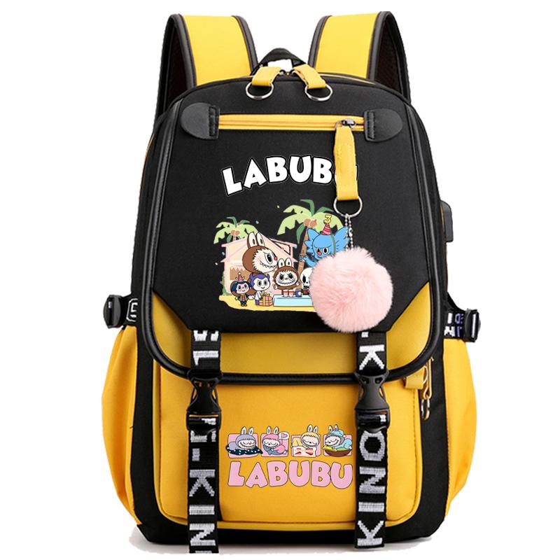 Plecak Wodoodporny z Nadrukiem o Dużej Pojemności Uczeń Chłopak Dziewczyna Tornister Plecak Kobiety Mężczyźni Płócienny Podróżny Torba na Laptopa Prezent dla Dziecka