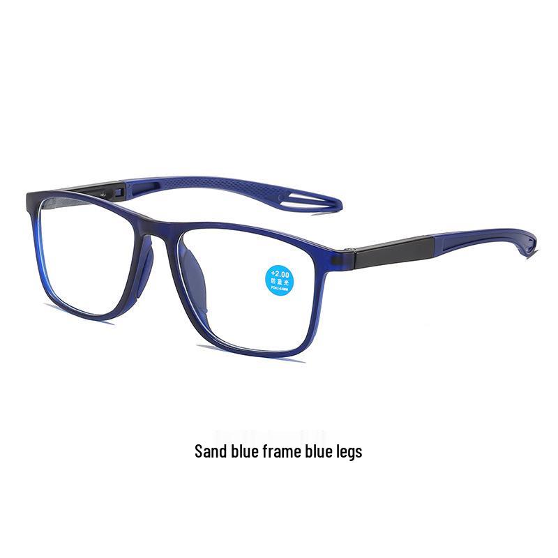 Men's Progressive HD Photochromic Anti-Blue Light Reading Glasses for Near & Distance Vision