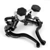Universal Pair Left + Right CNC Aluminum  17.5mm motorcycle brake clutch pump lever Radial master cylinder 7/8" 22mm For Yamaha Kawasaki Suzuki