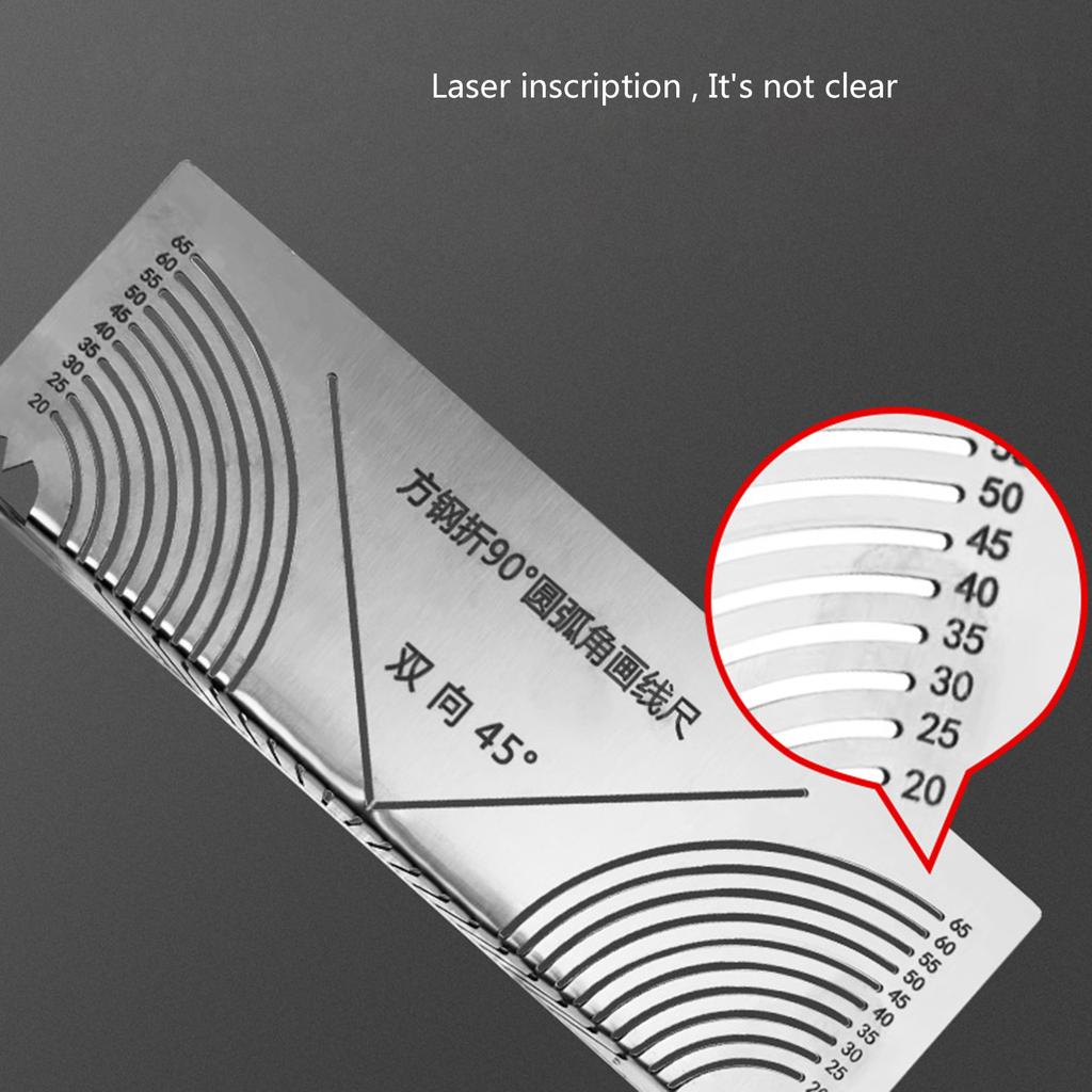 Instrument de marcare de precizie reglabil Indicator multifuncțional de marcare a metalelor Transport ușor pentru construcții de inginerie de prelucrare a metalelor