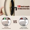 3Pcs Plastic Hat Rack Wall Mounted Hat Storage Holder Hat Storage Organizer Hanger  for Household