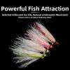 4pcs Fast Sinking Fly Fishing Lures Barbed Hook Fast Sinking Flies Crazy Charlie Flies  For Bass