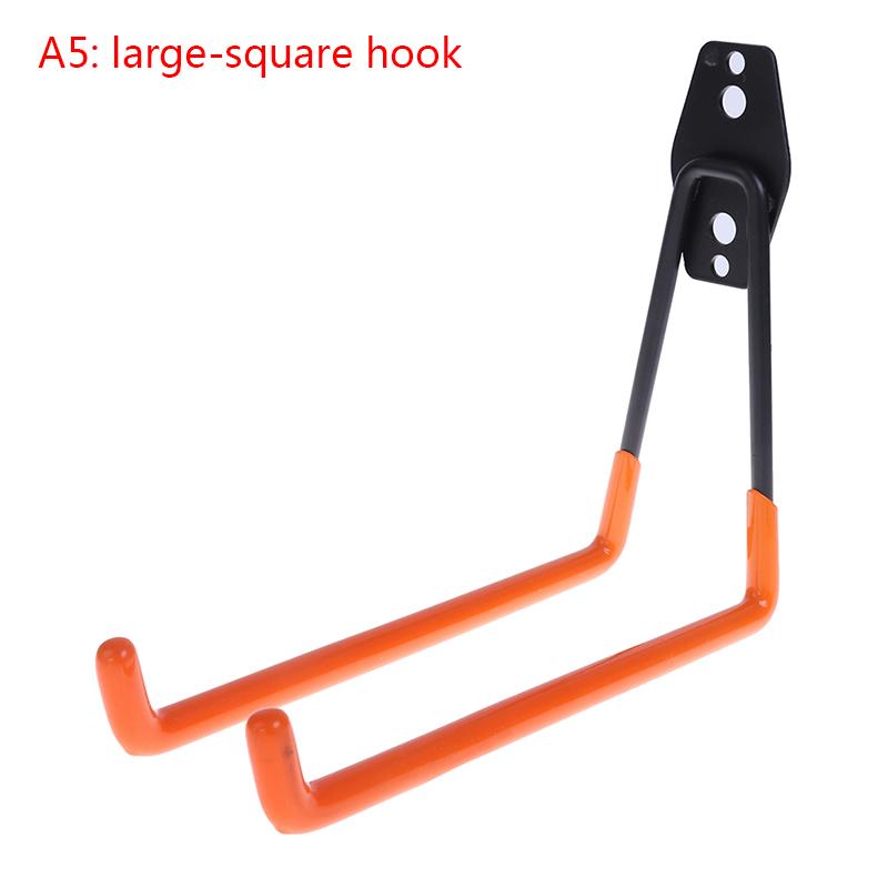 Heavy Duty Metal Hook Wall Mount Anti-Slip Storage Hook For Ladders Garden Tool