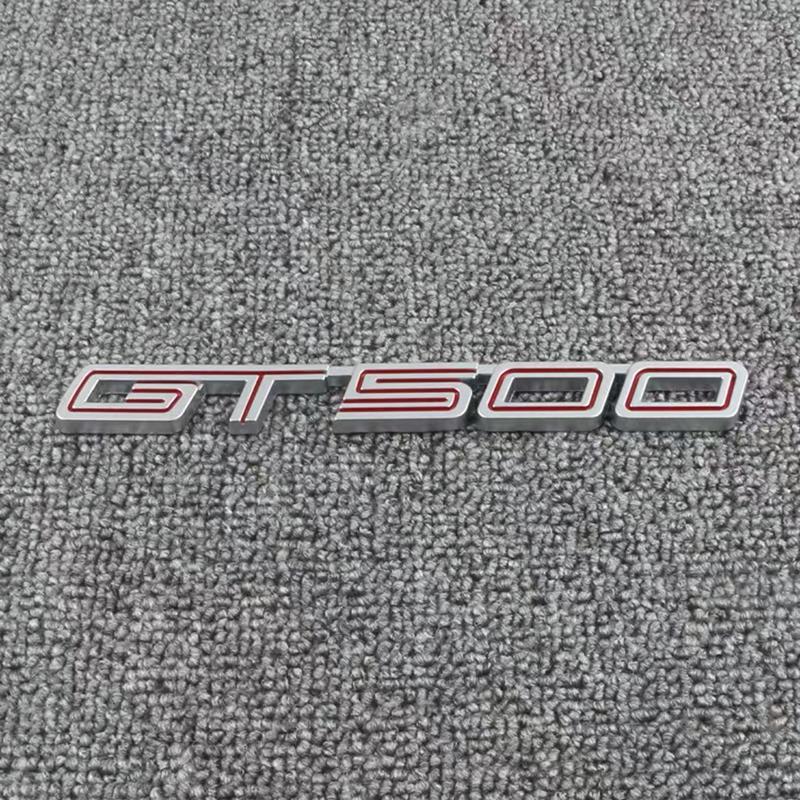 3D Metal Car Sticker GT Trunk Fender Logo Decals For Ford Mustang Shelby GT GT350 GT500 Badge Emblems Parts Accessories SJ4