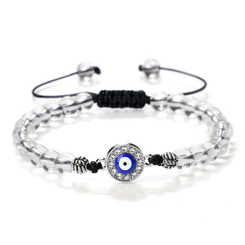 Handmade Ethnic-Style Demon Eye Beaded Bracelet