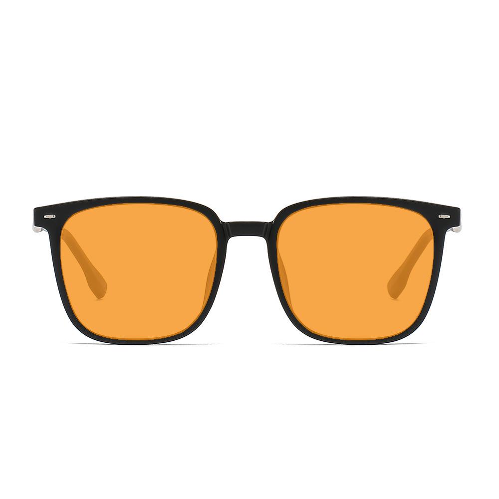 Unisex Retro Small Frame Sunglasses - High-End UV Protection, Trendy Korean Street Style, Popular on Douyin Standard Lens