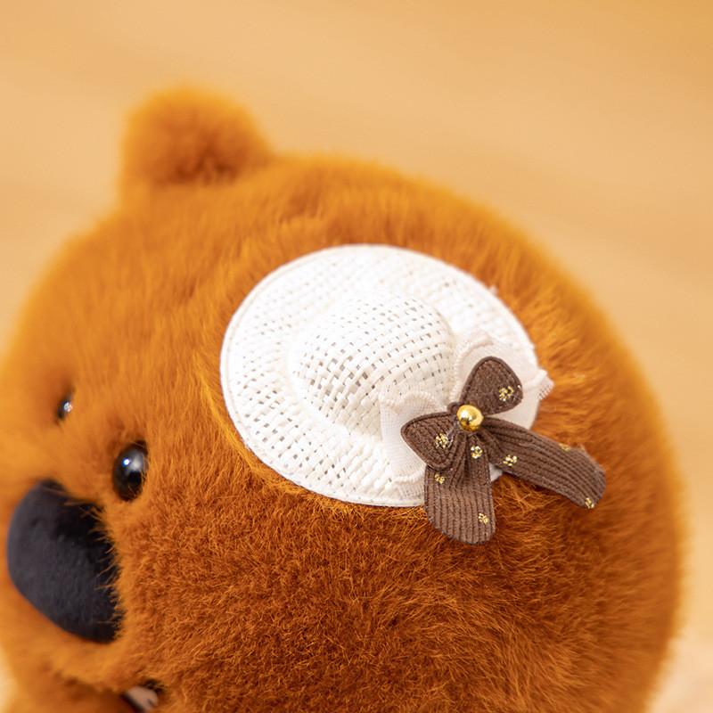 Ugly Cute Bell Pepper Bear Beaver Plush Toy Stuffed Animal Doll Soft Hybrid Veggie Animal Gift For Quirky Teens Girls Birthday Party Decor