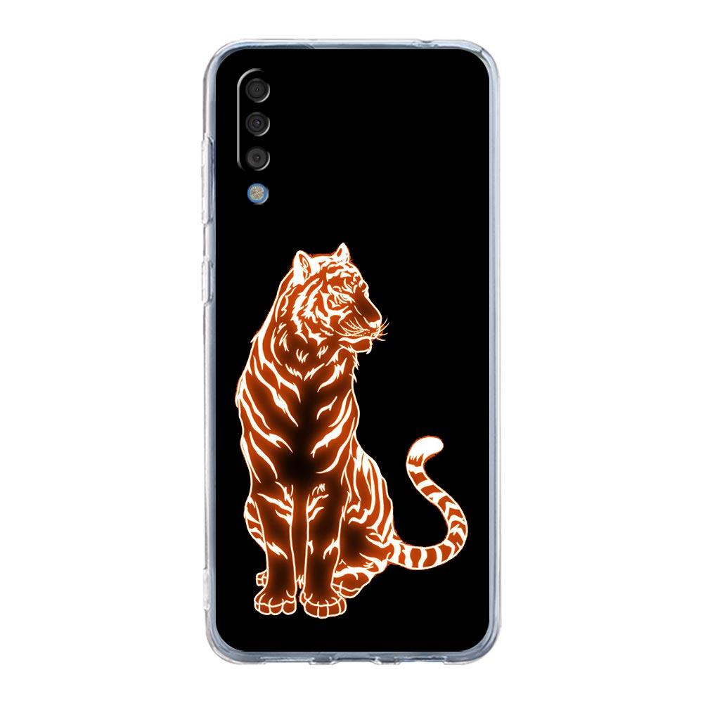 Тигровый неоновый леопардовый чехол для телефона Samsung Galaxy A52 A50 A70 A10 A30 A40 A20S A20E A02S A12 A22 A72 A32 5G A04s мягкий прозрачный чехол Samsung A04s