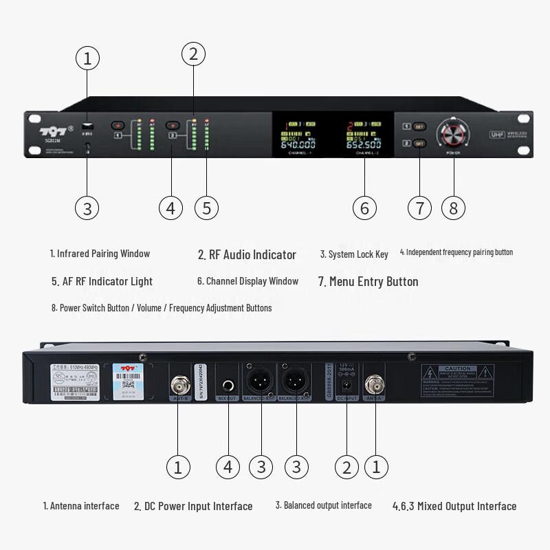 797audio Wireless Gooseneck Conference Microphone System (CN version)