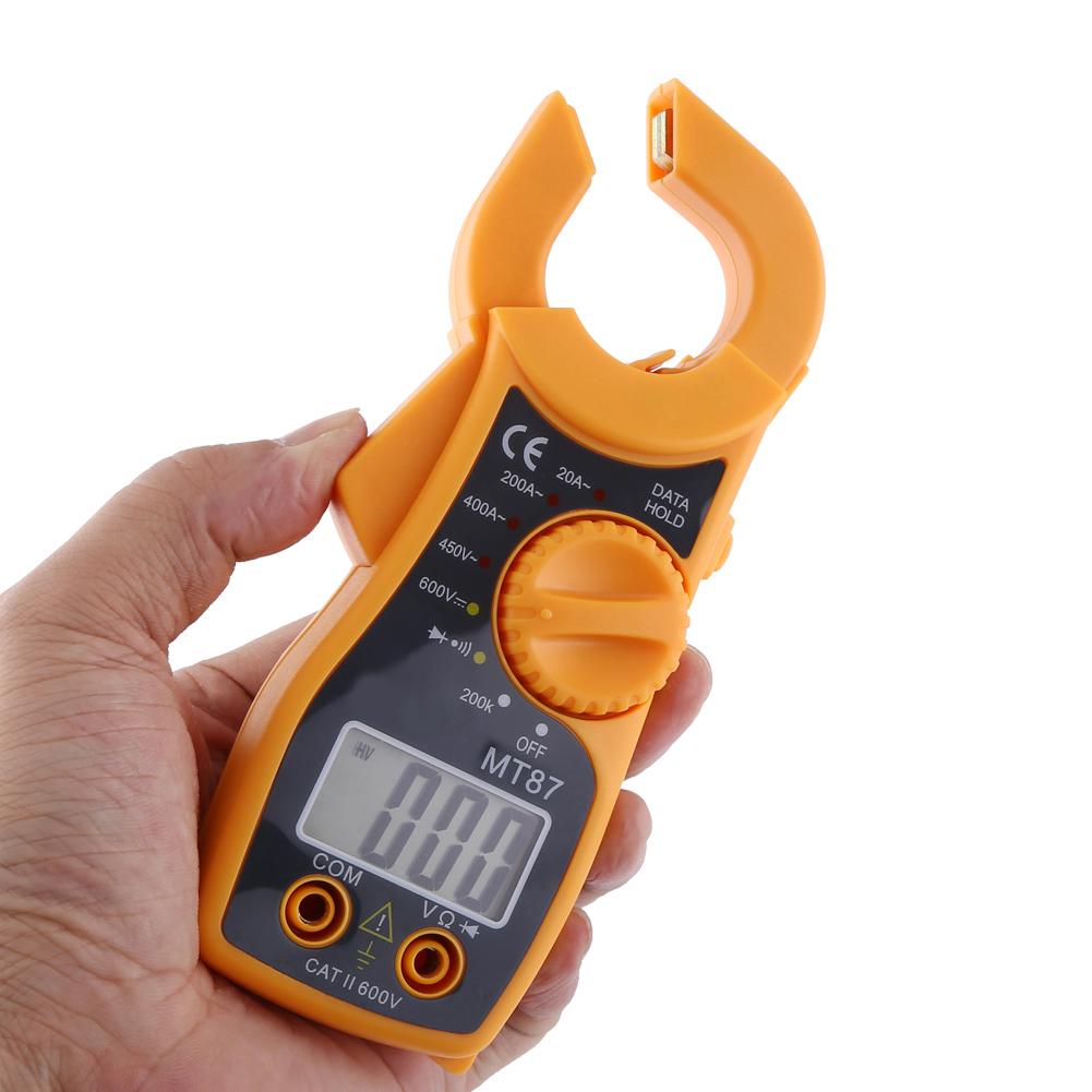 Multimeter, LCD Meter Volt Ammeter Ohmmeter Volt Tester, AC Tester for Car and Home, Data Storage Function, Large Digital Display, Voltage Test Fun